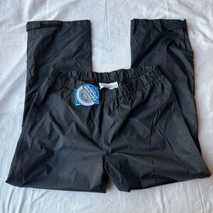 Columbia Black Women's Waterproof Breathable Storm Surge Rain Pants